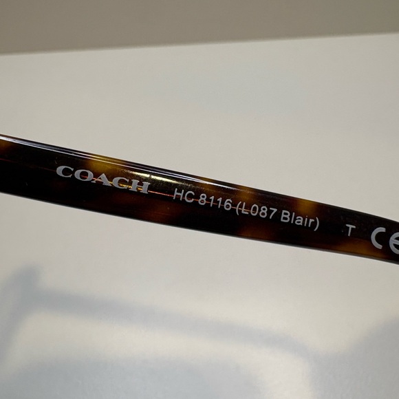 COACH HC8116 (L087 Blair)500113 (Dark Tortoise) 56•16•135 COACH SUNGLASSES FRAME main image 11